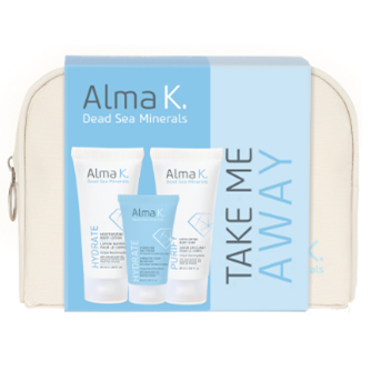 Alma K Dead Sea Minerals Take Me Away Women travel kit