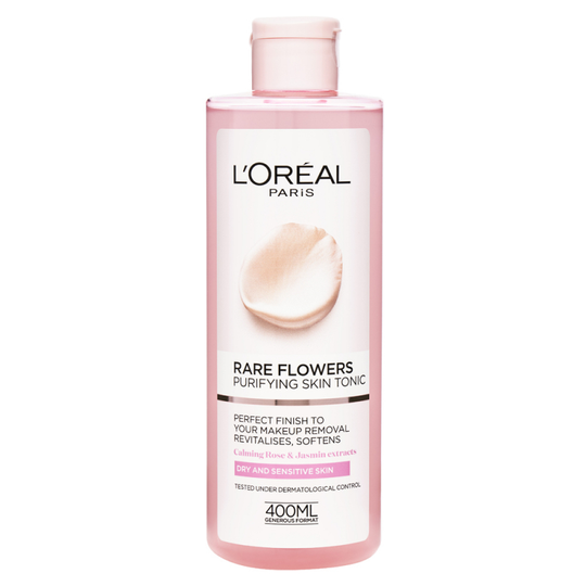 L'Oréal Paris Rare-Flowers Purifying Toner Dry and Sensitive Skin (400ml)