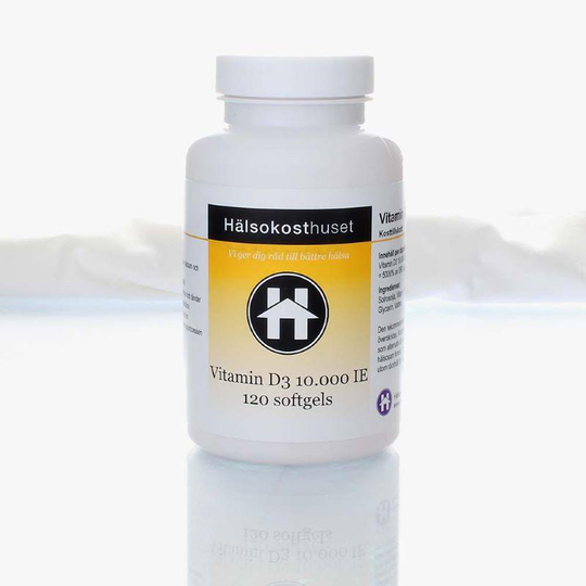 D3 Vitamin extra starka 10.000 IE 120st Softgels