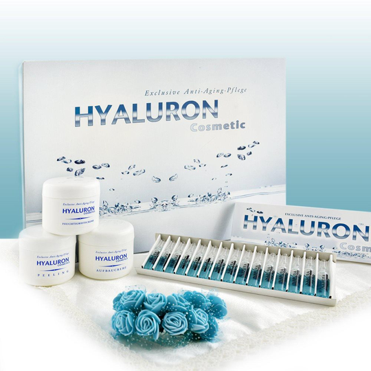 Hyaluronic Anti-Aging 18 Delar Vårdset. Tillverkad i Tyskland