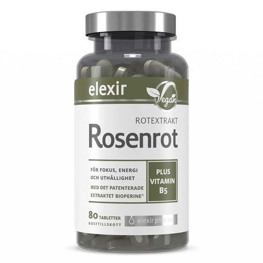 Rosenrot, 80 tabs, Livsmedel