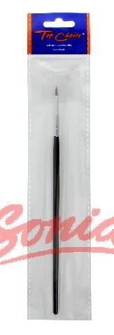 Top Choice brush for applying henna - straight (36682) 1 piece