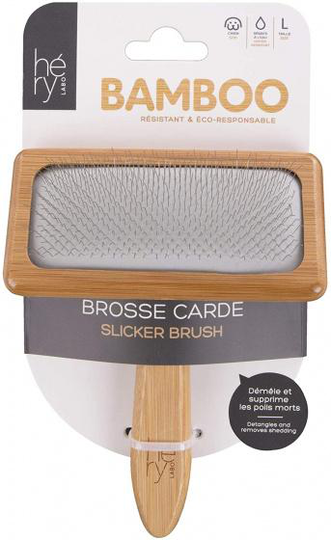 borste 25 x 25 x 4 cm bambu natur