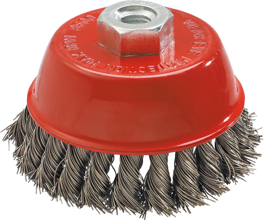 Graphite Wire butt brush 65mm x M14 INOX (57H581)