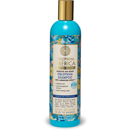 Natura Siberica Oblepikha Shampoo for Weak and Damaged Hair
