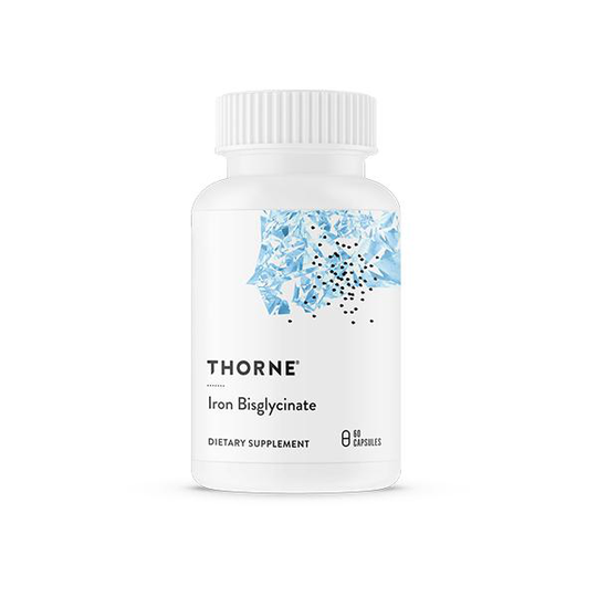 Thorne Iron Bisglycinate, 60 kapslar
