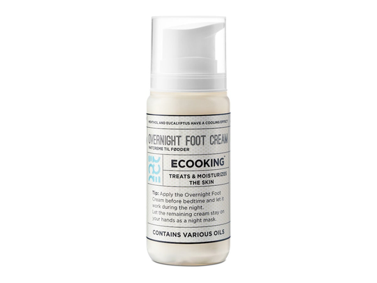 Overnight Foot Cream, 100 ml Ecooking Fotvård
