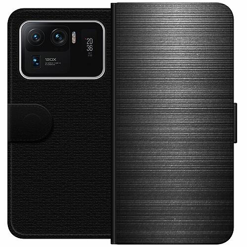 Xiaomi Mi 11 Ultra Plånboksfodral Brushed Metal