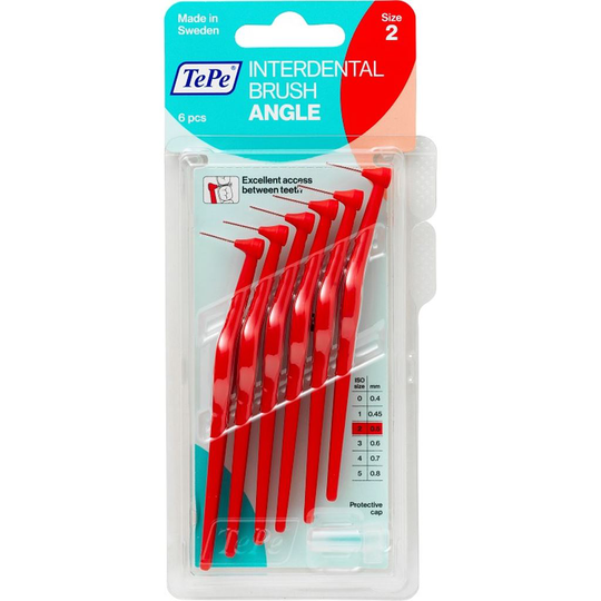 TePe Mellanrumsborste röd 0,5 mm 6 st