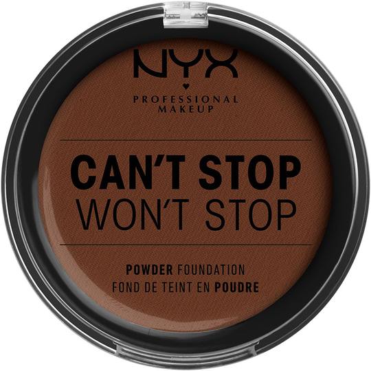 NYX PROFESSIONAL MAKEUP Can't Stop Won't Stop Powder Foundation Deep W