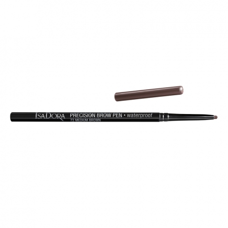 IsaDora Precision Brow Pen Waterproof 72 Medium Brown