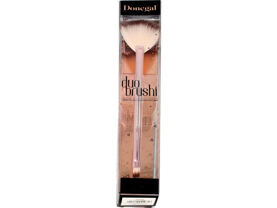 Donegal DONEGAL DUO BRUSHI 2in1 highlighter and concealer brush (4208) 1pc