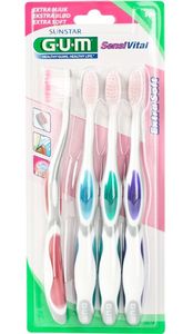 Gum Sensivital Tandborste 4 st