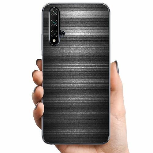 Huawei nova 5T TPU Mobilskal Brushed Metal