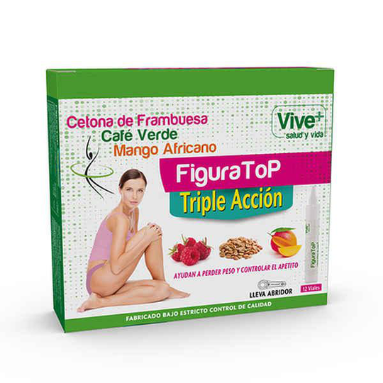 Kosttillskott Vive+ Figura Top (12 uds)