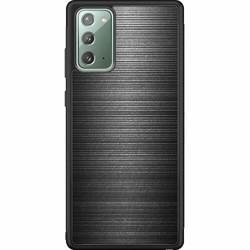 Samsung Galaxy Note20 Svart Skal Brushed Metal