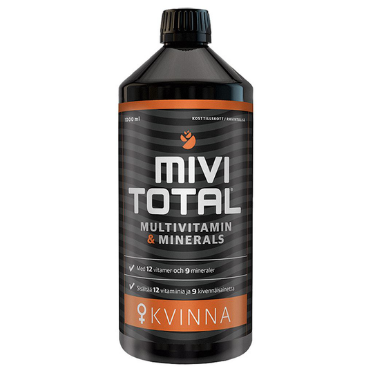 Mivitotal Kvinna Multivitaminer & Mineraler 1000 ml