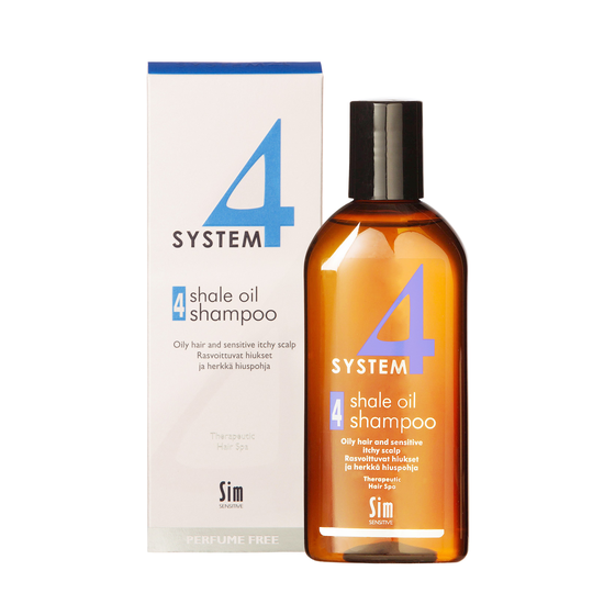 Sim Sensitive Therapeuthic Hair Spa Shale Oil Shampoo 4 215 ml