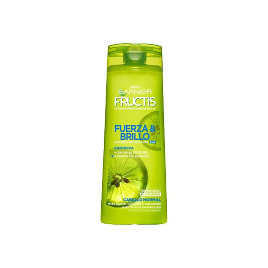 Stärka Shampoo Fructis Fuerza & Brillo 2 en 1 Garnier (360 ml) (360 ml)