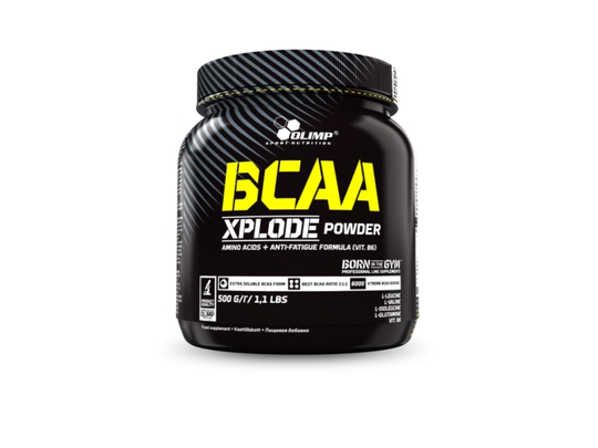 Olimp Nutrition BCAA Xplode, Puder, L-glycine,L-isoleucine,L-leucine,L-valine, Vitamin B6, Cola, 2:1:1, 10 g