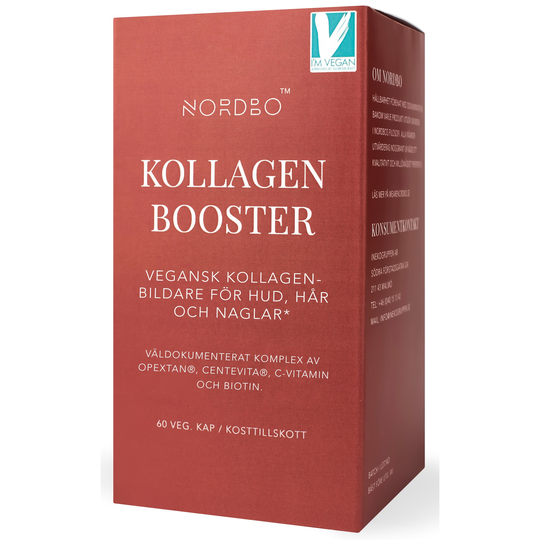 Nordbo Kollagen Booster Vegan 60 kapslar