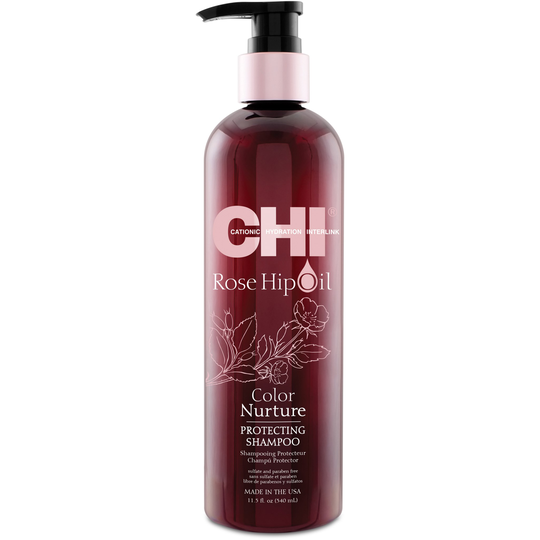 CHI Rose Hip Color Nature Rosehip Oil Protecting Shampoo 340 ml
