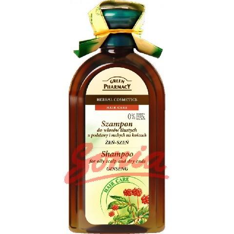 Grön Pharmacy Shampoo blandad Ginseng