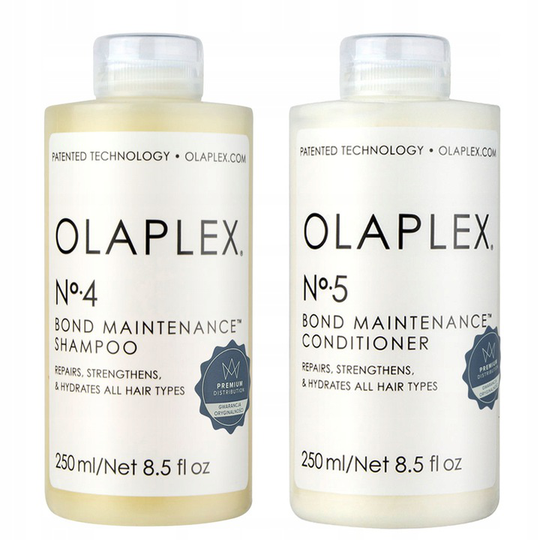 Olaplex - Bond Maintainance Conditioner N5 250 ml + Schampo Bond Maintenance Nº4 250ml