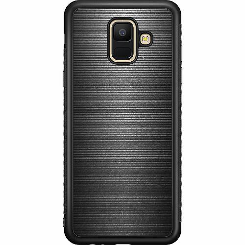 Samsung Galaxy A6 2018 Svart Skal Brushed Metal
