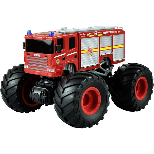 Amewi Röd Borst motor 1:18 RC modellbil Elektrisk Monstertruck Bakhjulsdrift (2WD) RtR 2,4 GHz