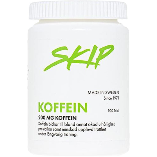 Skip Koffein 200 mg 100 tabletter