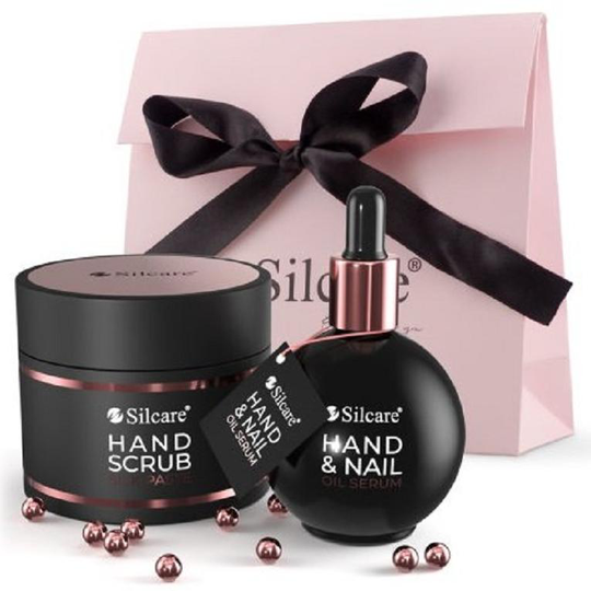 Rose Gold Set - Hand Scrub Silkpaste + Hand & Nail Oil Serum
