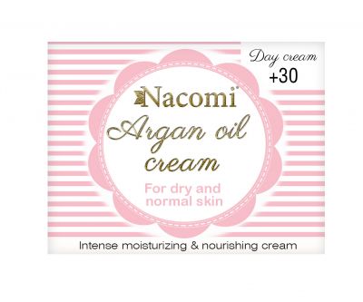 NACOMI ARGAN OIL DAY CREAM WITH VITAMIN E +30 50ML