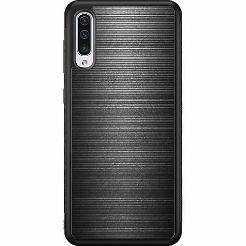 Samsung Galaxy A50 Svart Skal Brushed Metal