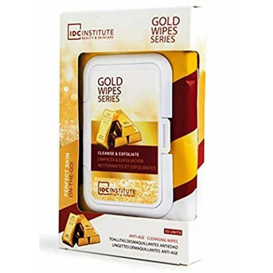 Sminkborttagningsservetter Gold Anti-Aging IDC Institute �
