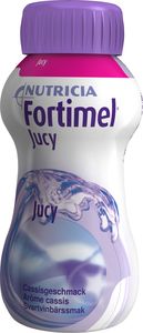 Fortimel Jucy, svartvinbär, drickfärdigt kosttillägg 4 x 200 milliliter