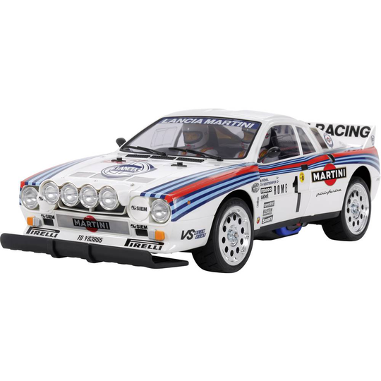 Tamiya TA-02SW RC Lancia 037 Rallye TA-02S Borst motor 1:10 RC modellbil Elektrisk Gatumodell Fyrhjulsdrift (4WD) Byggs