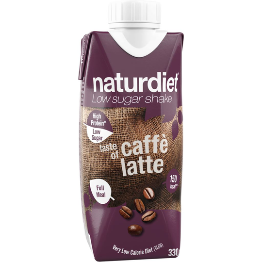 Naturdiet Caffe Latte Shake 330 ml