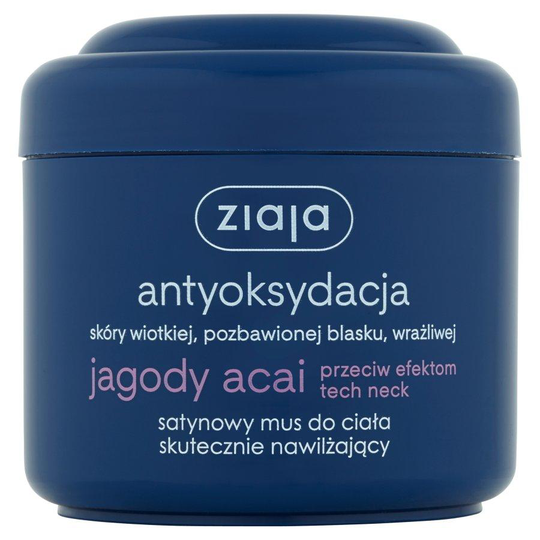 ZIAJA Acai berry antioxidant moisturizing body mousse 200ml