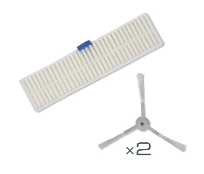 Rowenta Explorer Serie 60 ZR740003, Robotdammsugare, Filter och borste, Rowenta, Explorer Serie 60 RG744, RG745, RR742, RR744, RR745, 1 styck