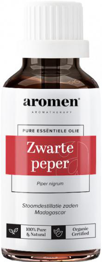 eterisk olja svartpeppar 10 ml transparent