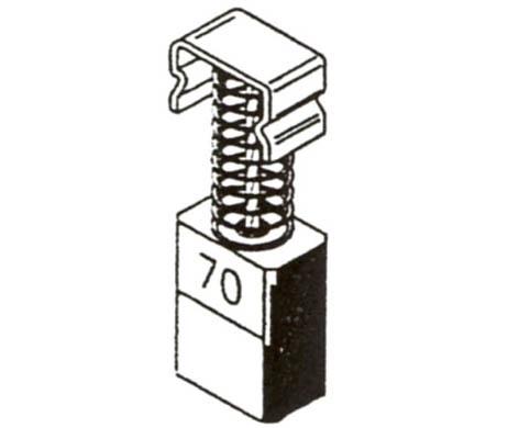 Haushalt Carbon Brushes 30-00-070-A2 Pcs