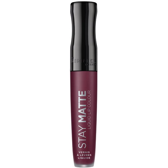 Rimmel Lip Stay Matte Liquid Lip Color 800 Midnight