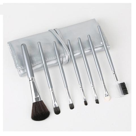 Makeup børster Gradient Makeup Brush Pensel Penselpakke til begyndere Makeup Sølv