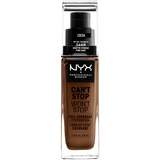 NYX PROFESSIONAL MAKEUP Can't Stop Won't Stop Foundation Cocoa