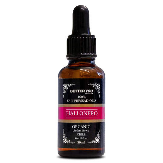 Better You Hallonfröolja EKO Kallpressad 30 ml