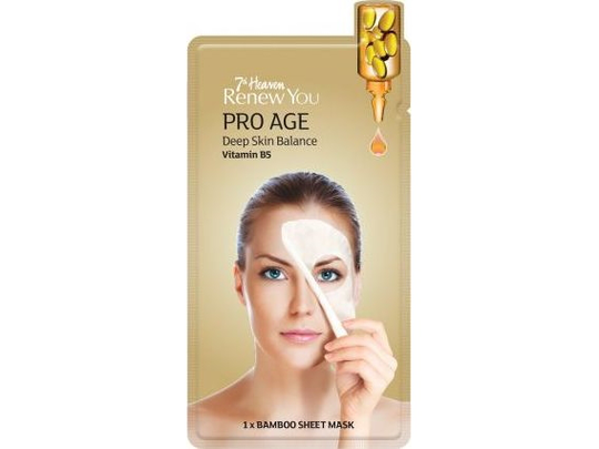7-th Heaven 7TH HEAVEN_Renew You Pro Age Deep Skin Balance sheet face mask with Vitamin B5 1pc