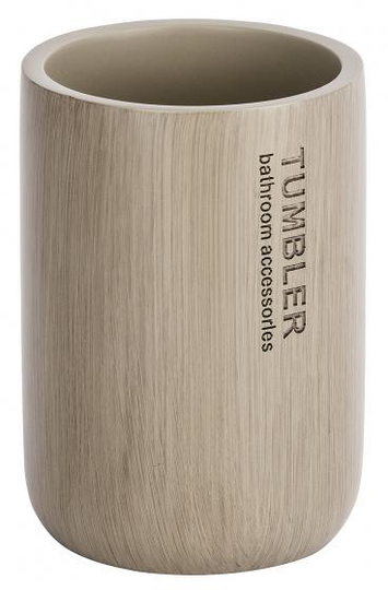 tandborsthållare Palo 7,6 x 11 cm polyresin taupe