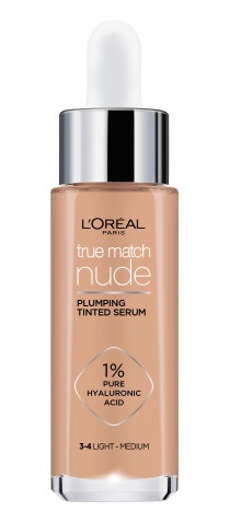 LOral - True Match Nude Plumping Tinted Serum - Light-Medium 3-4