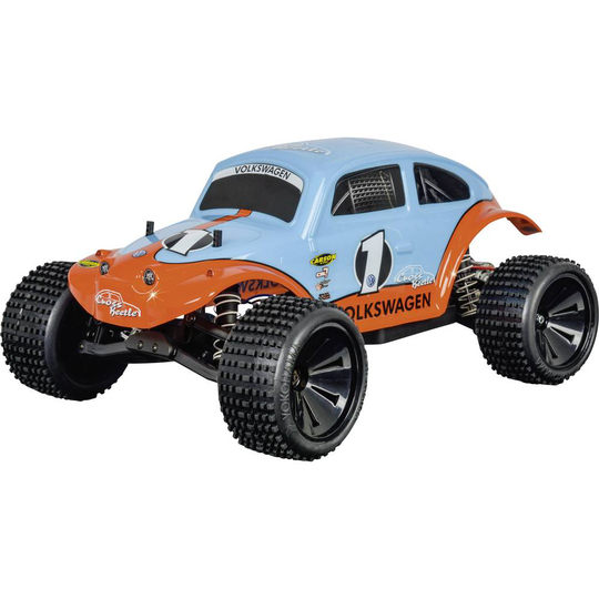 Carson RC Sport Beetle Warrior Borst motor 1:10 RC modellbil Elektrisk Truggy Bakhjulsdrift (2WD) 100% RtR 2,4 GHz